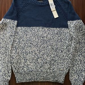Two color diesel sweater